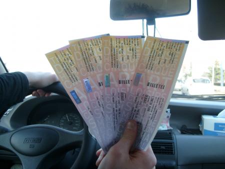 ticket de concert
